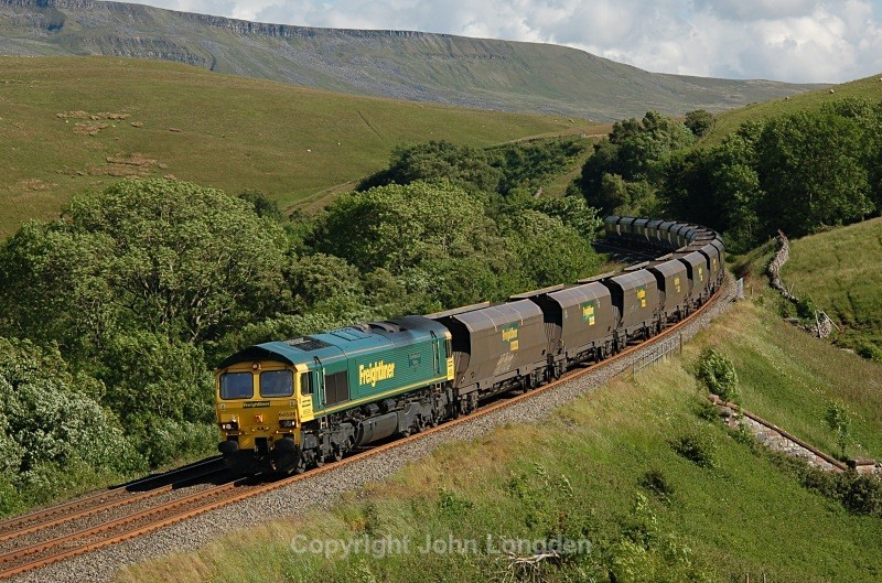 23.6.08 66526 4S68 Drax - Chalmerston, Birkett Common - Birkett Common (northbound)