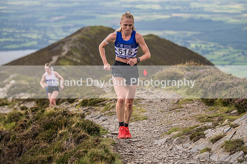 Uphill Only-227 - British Athletics Off Road Running Championships Senior Uphill Only Trial - Skiddaw Friday 15th Augu