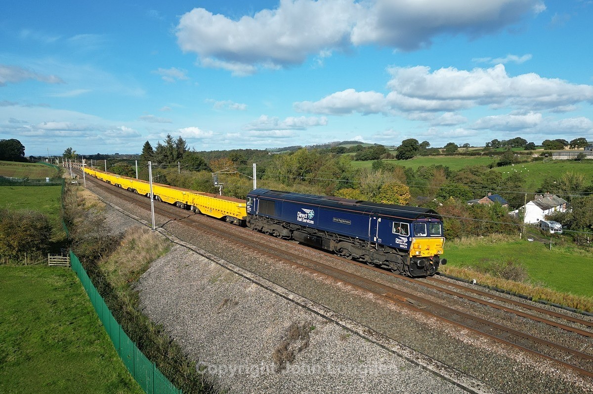 JL - 10.10.24 66424 6K05 Carlisle - Crewe, Nr Southwaite - Latest shots