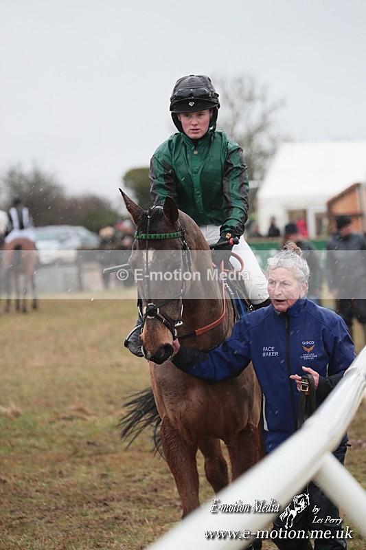 PtP 260125 152 - Cocklebarrow Point-to-Point racing with the Heythrop Hunt 26/01/25