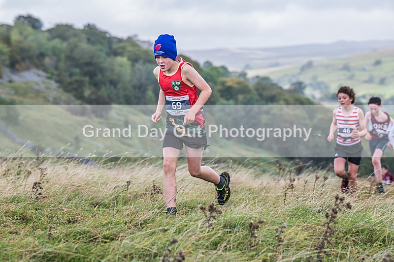 ESFRC Year 7-78 - English Schools Fell Running Championships Year 7 Giggleswick Saturday 1st October 2022