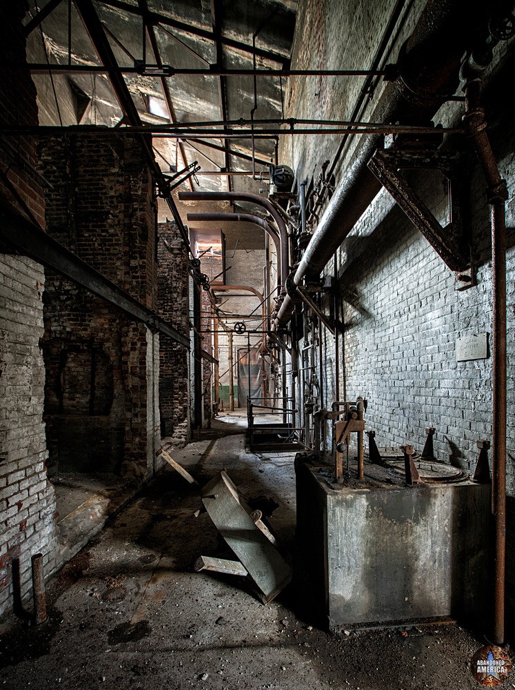 Simon Silk Mill, Easton PA Power House Abandoned America