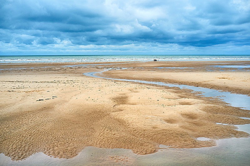 Storm on the Beach - Blackpool and Coast