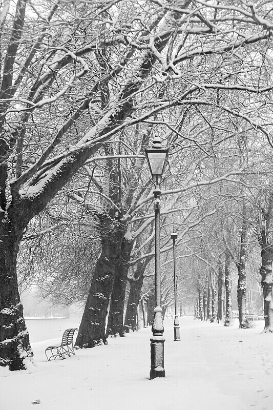  - Landscapes = 'Bedford in the Snow'