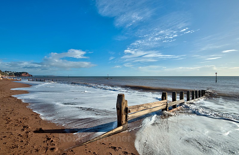 Groynes on Teignmouth Beach - Teignmouth and Shaldon