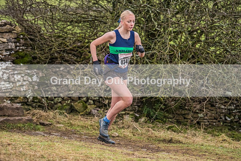 Cunswick U15  U17-41 - Kendal Winter League Cunswick Scar Junior Under 15 & 17 Fell Races Sunday 26th January 2025