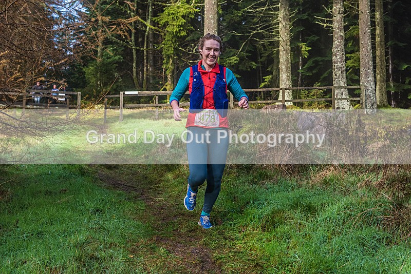 Glentress-1326 - High Terrain Events Glentress Winter Trail half Marathon & 10K Trail Run Saturday 19th November 2022