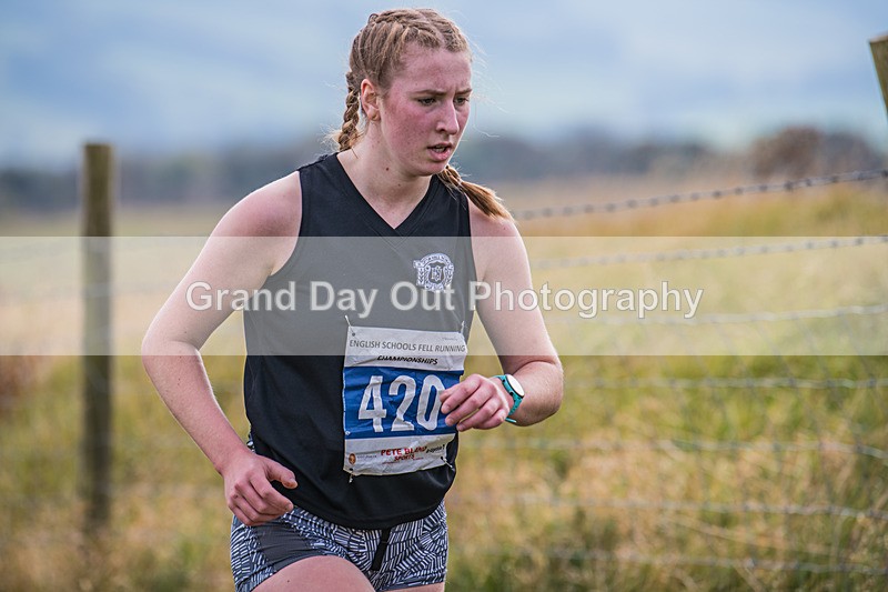 Year 12-13-130 - The English Schools Fell Running Championship Giggleswick Year 12-13 Sunday 6th October 2024