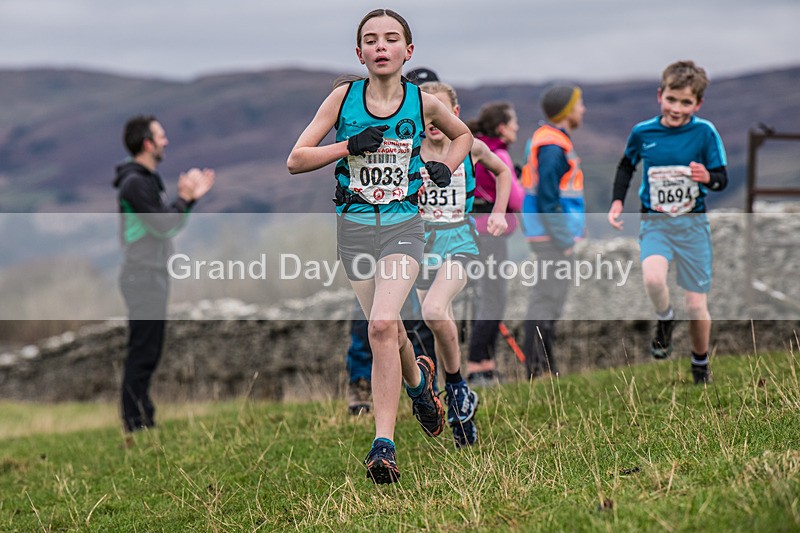 Cunswick U13-151 - Kendal Winter League Cunswick Scar Junior Under 13 Fell Race Sunday 26th January 2025
