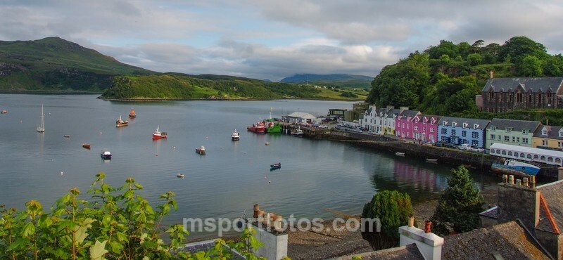Portree harbour - Travel, city/land scapes