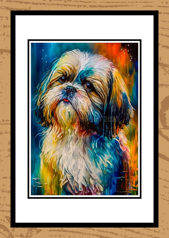 Cats & Dogs Oil Paintings - Pulses with Emotion by Artist Paul Duddell