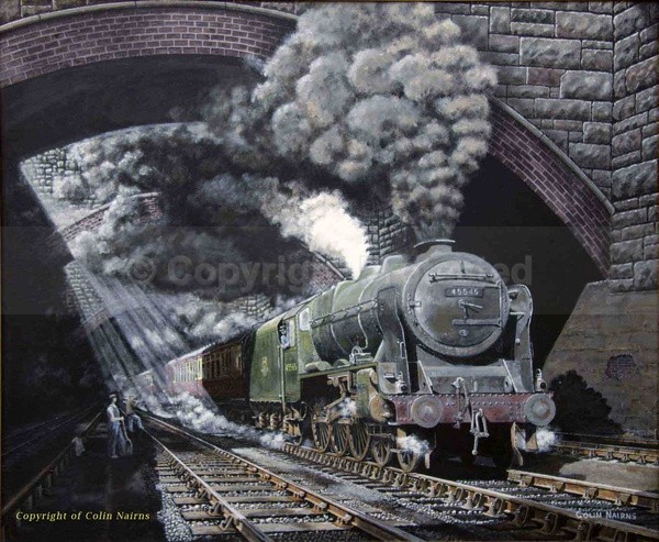 'Leaving Lime Street, Liverpool - Original Work FOR SALE