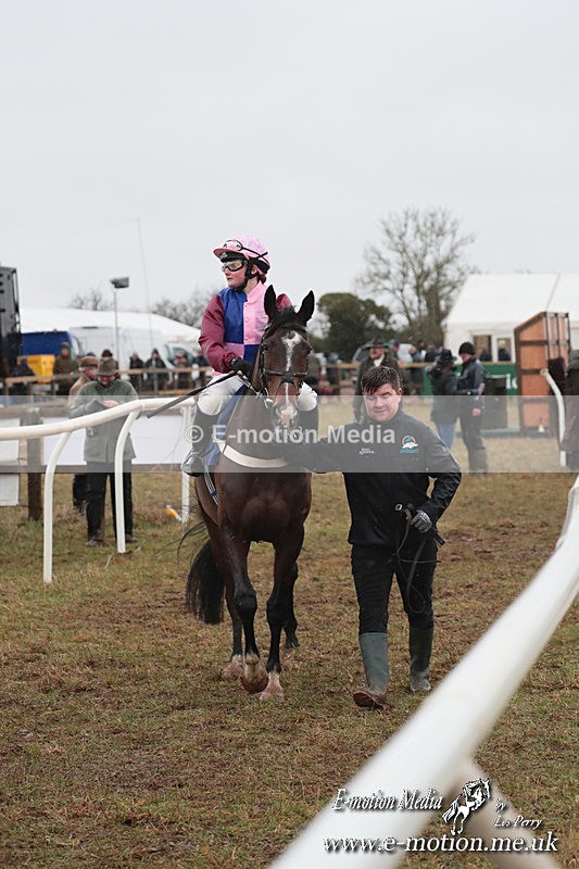 PtP 260125 178 - Cocklebarrow Point-to-Point racing with the Heythrop Hunt 26/01/25