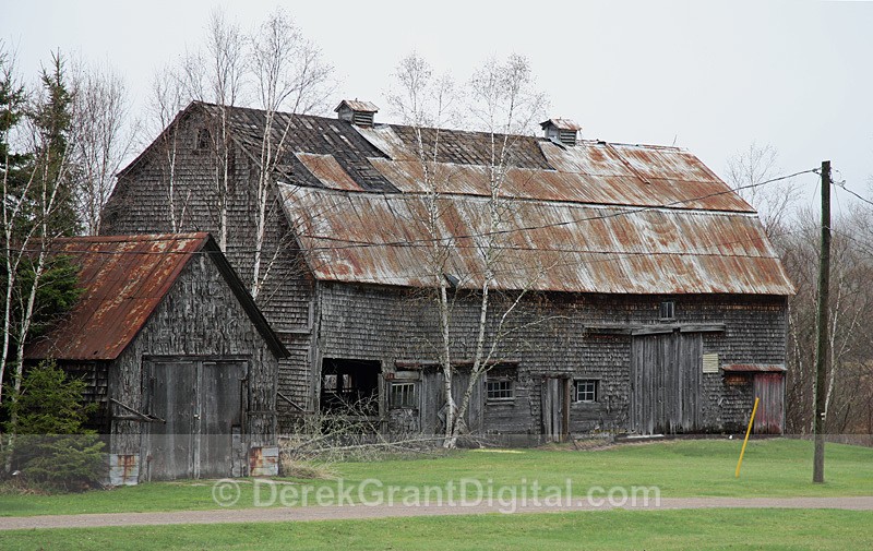 Old Barns New Brunswick Canada