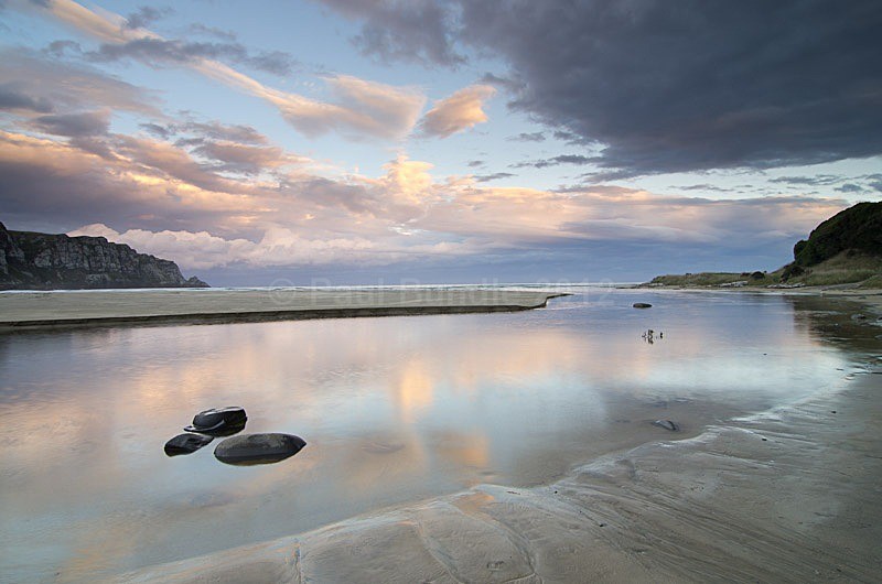 Purakaunui Bay sunrise - New Zealand South Island