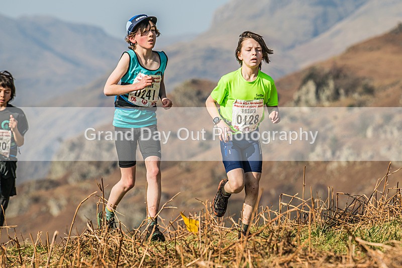 Elterwater-71 - Kendal Winter League Elterwater Under 13 Fell Race Sunday 9th March 2025
