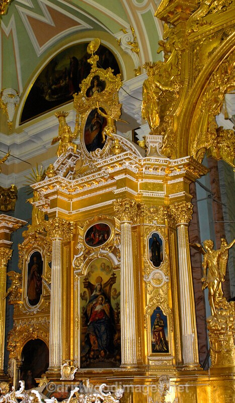 St Petersburg Peter and Paul Fortress cathedral interior 3 - St Petersburg Russia