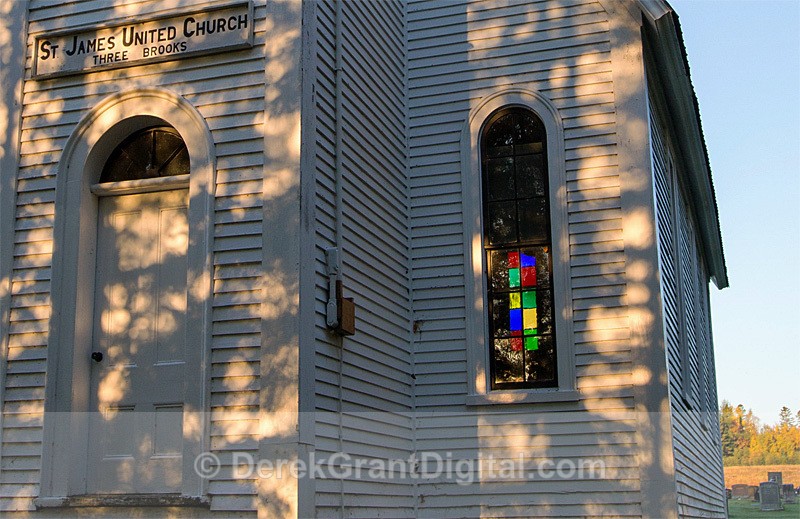 St. James United Church Three Brooks Victoria County New Brunswick - Churches of New Brunswick