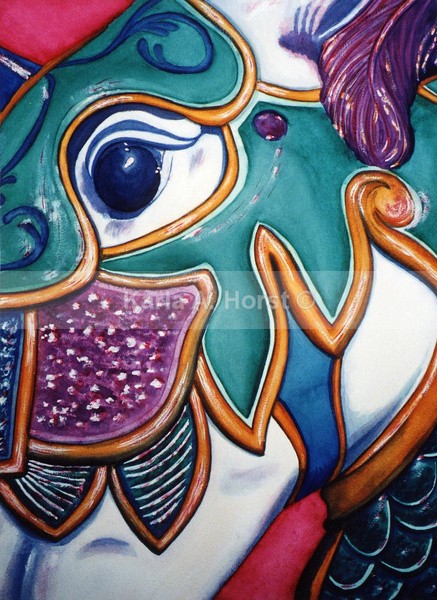 Carousel Horse I - Original Art