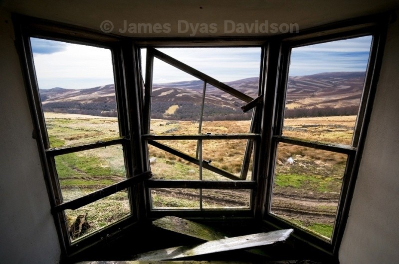 Looking out from Ardoch - Glen Gairn