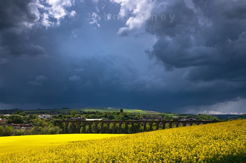 Penistone Viaduct, Storm Approaching - Yorkshire Dales & Yorkshire