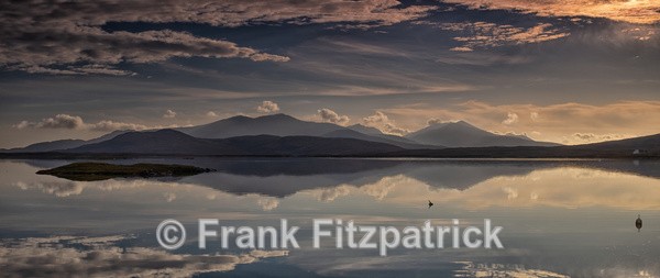 Loch Bee, Island of South Uist, Outer Hebrides, Scotland, UK - Island of South Uist in the Outer Hebrides