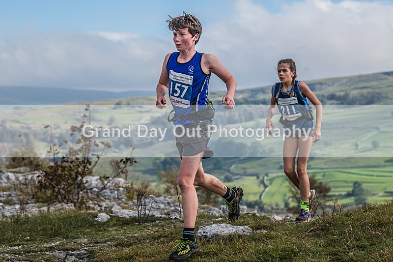 Year 8-9-70 - The English Schools Fell Running Championship Giggleswick Year 8-9 Sunday 6th October 2024