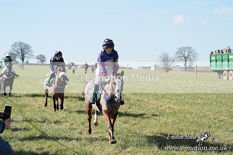 PR 010325 107 - Pony Racing from Beaufort Races Didmarton 01/03/25