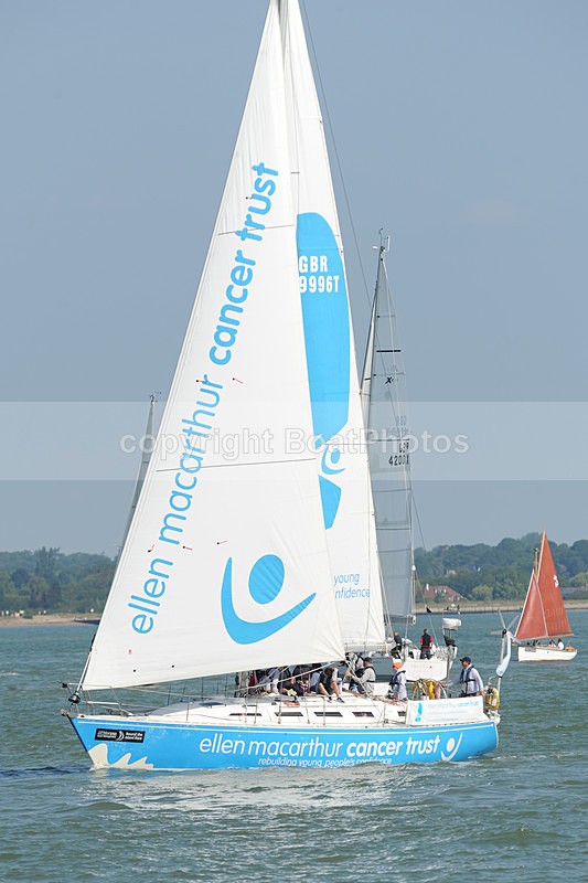 140621  ELLEN MACARTHUR CANCER TRUST GBR9996T  ME4_8555 51 - ROUND THE ISLAND - 21st June 2014