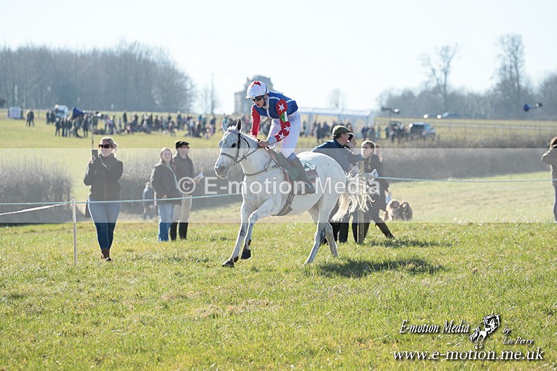 PR 010325 208 - Pony Racing from Beaufort Races Didmarton 01/03/25