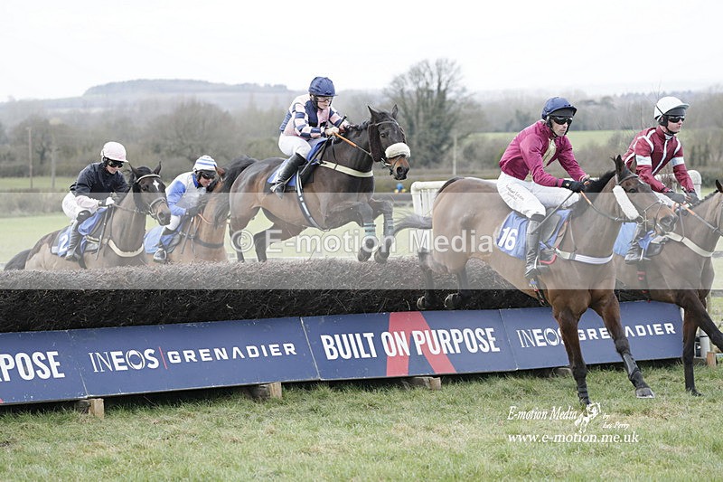PtP 250223 0128 - Kimblewick Hunt Point-to-Point Kingston Blount 25/02/23