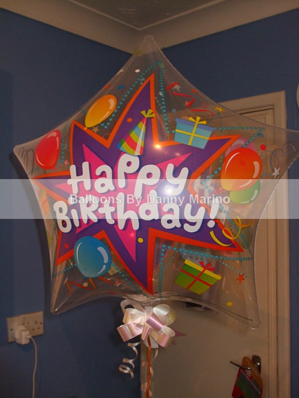 Birthday Party Blast Star. - Birthday Balloons