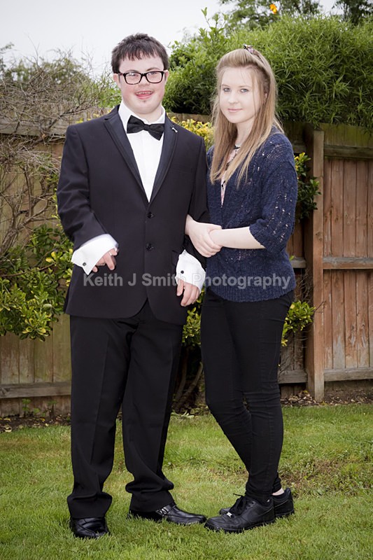 2KJS8933 - Chris on Prom night, (Marianne)