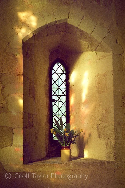 West window - All Saints, Little Kimble