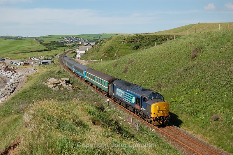 JL - 3.7.15 37402 & 37218 2C41 14.37 Barrow - Carlisle, St Bees - Cumbrian Coast (north to south)
