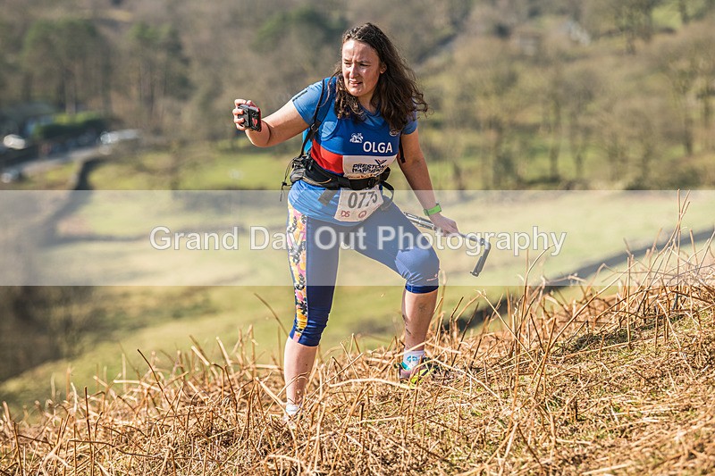 Elterwater-349 - Kendal Winter League Elterwater Under 15/17 Fell Races Sunday 9th March 2025