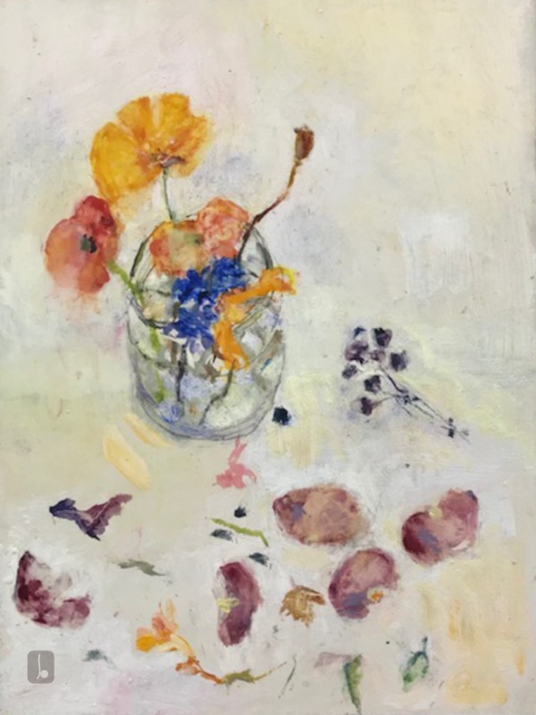 Jar of poppies - Summer Light