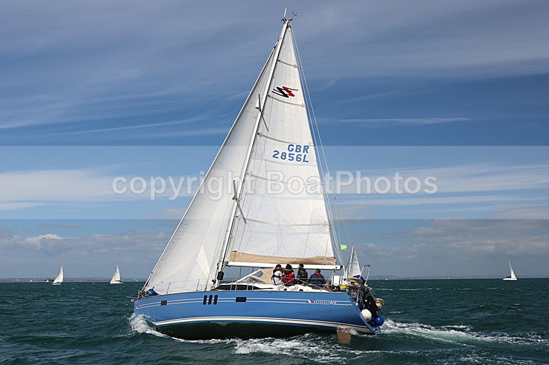 150627 GBR 2856L OUTHERLY 420 WT7A0175_E - ROUND THE ISLAND RACE - SATURDAY 27th JUNE 2015
