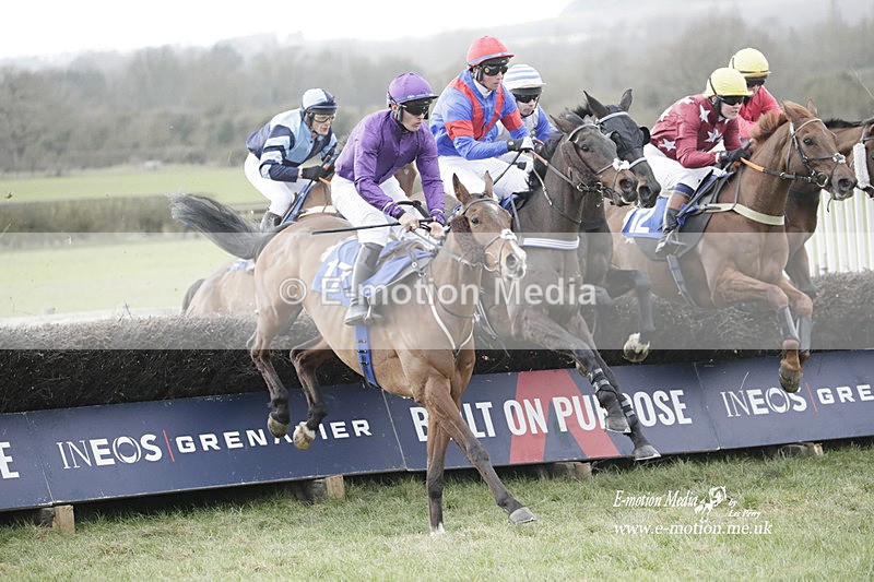 PtP 250223 0411 - Kimblewick Hunt Point-to-Point Kingston Blount 25/02/23
