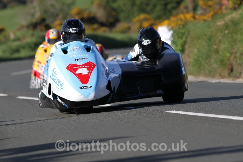John Holden / Andrew Winkle LCR / Silicone Engineering/Barnes Racing - Monday Practice - Sidecars