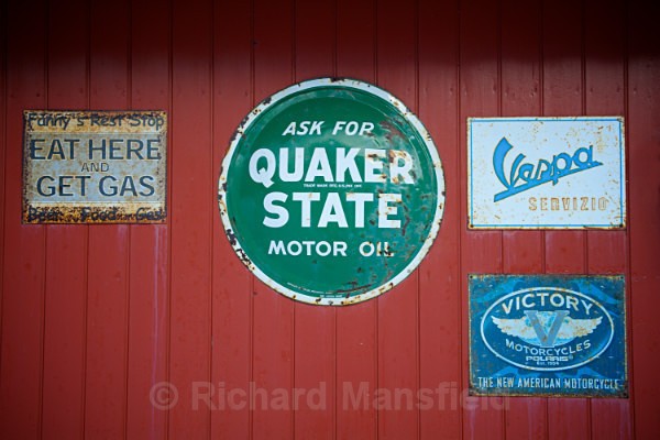 'Eat Here Get Gas' - Norway
