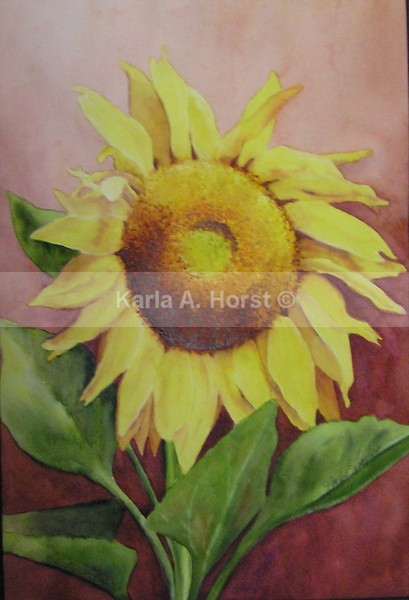 Sunflower II - Original Art