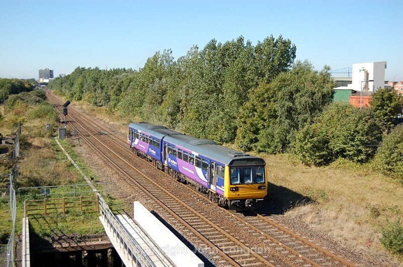 23.9.13 - 142090 09.46 Hexham - Nunthorpe, Cargo Fleet - Teesside (west to east)