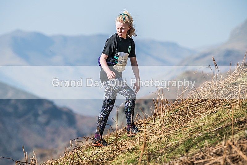 Elterwater-285 - Kendal Winter League Elterwater Under 15/17 Fell Races Sunday 9th March 2025