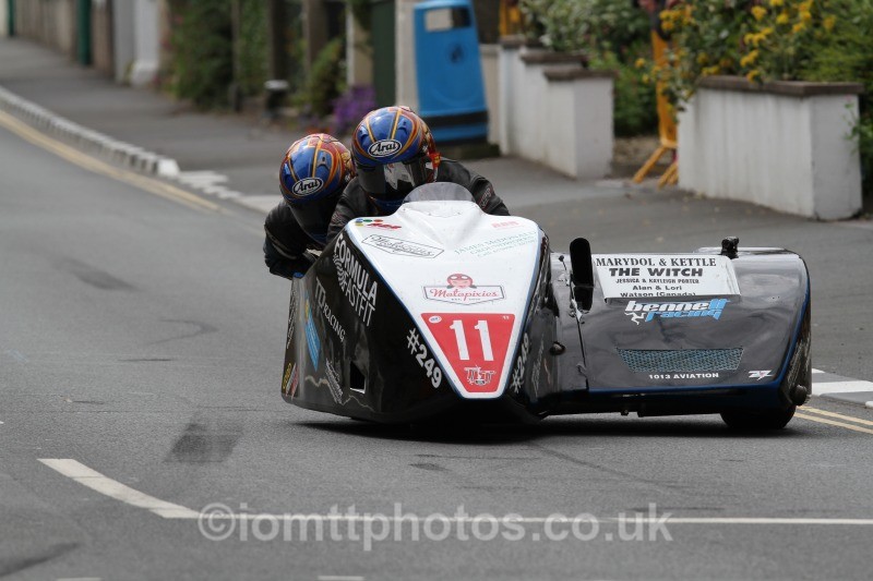 Karl BENNETT & Lee Cain - Sure Sidecar Race 2