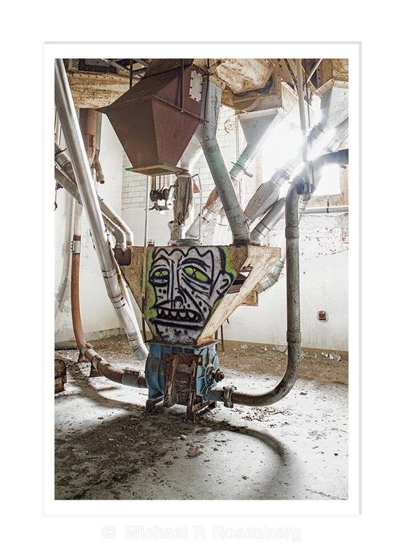 Feed Your Brain (Graffiti), Silo City, Buffalo NY - Silo City and Ward Water Plant, Buffalo NY