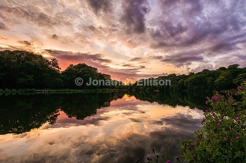 Big Lodge Sunset - Lancashire