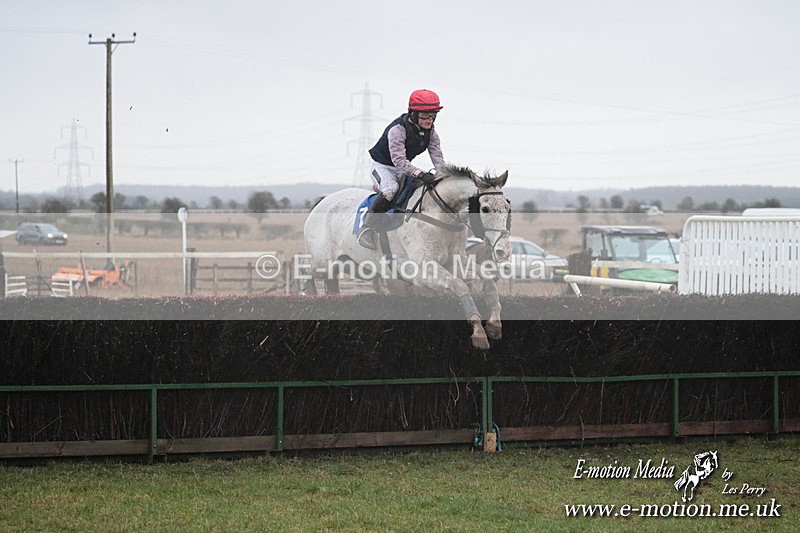 PtP 260125 593 - Cocklebarrow Point-to-Point racing with the Heythrop Hunt 26/01/25