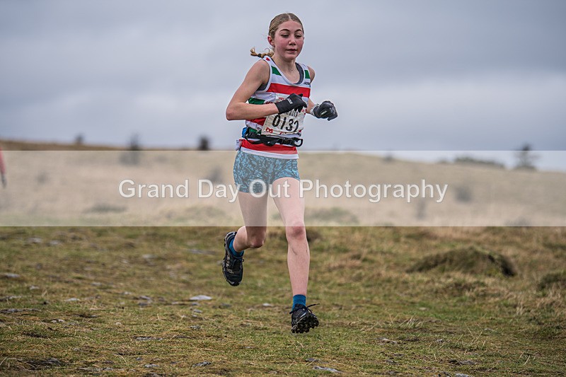 Cunswick U15  U17-90 - Kendal Winter League Cunswick Scar Junior Under 15 & 17 Fell Races Sunday 26th January 2025