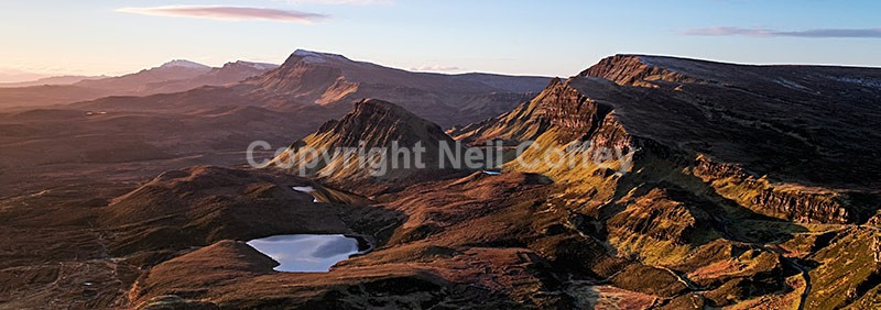 The Quiraing, Isle of Skye4 - Panoramic format